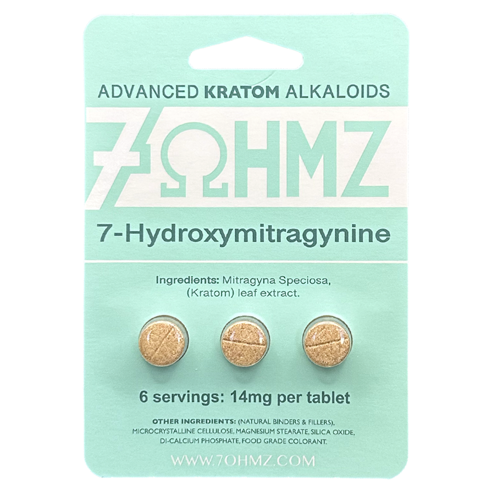 7- HYDROXYMITRAGYNINE 7OHMZ 3CT TABLETS -20/BX