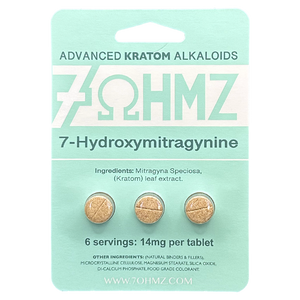 7- HYDROXYMITRAGYNINE 7OHMZ 3CT TABLETS -20/BX