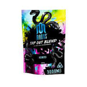 MEDUSA TAP OUT D11/THCA/D8LR 3000MG GUMMIES 20CT/PACK - ASSORTED