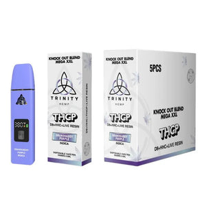 TRINITY KNOCK OUT XXL D8/HHC/THCP 3.5GM DISPOSABLE - GRANDADDY PURPLE