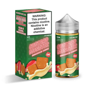 CUSTARD MONSTER E-LIQUID 100ML - GINGERBREAD CRUNCH