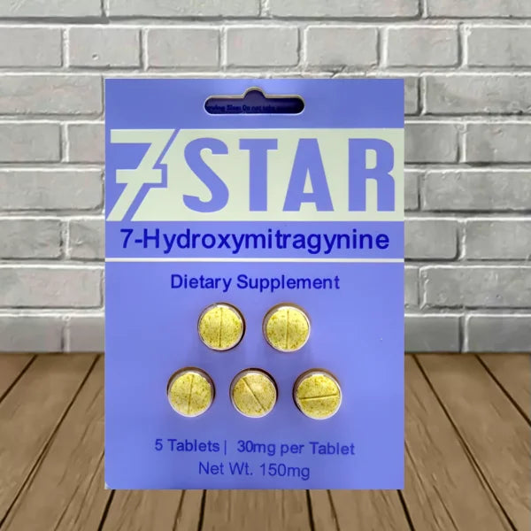 7 STAR 7 HYDROXYMITRAGYNINE 30MG KRATOM 1CT/PACK
