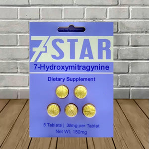 7 STAR 7 HYDROXYMITRAGYNINE 30MG KRATOM 1CT/PACK