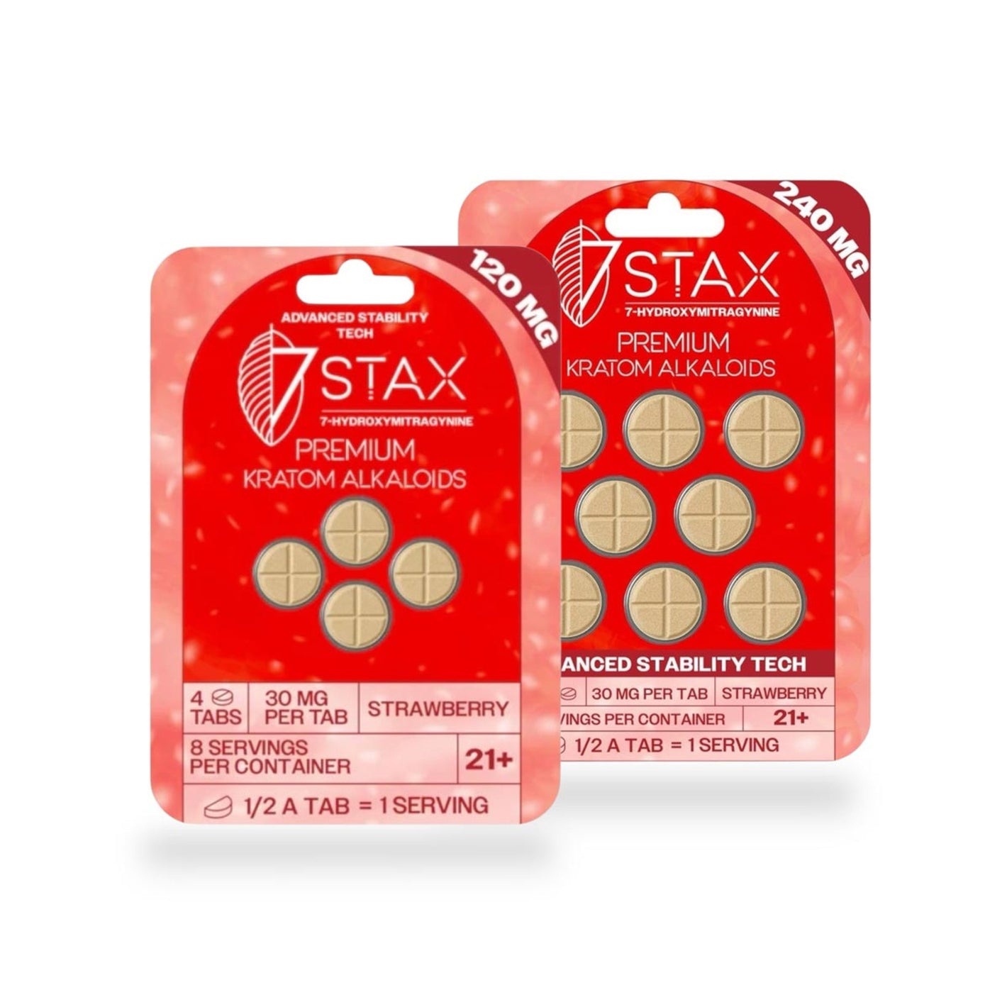 7 STAR 7 HYDROXYMITRAGYNINE 30MG KRATOM 5CT/PACK