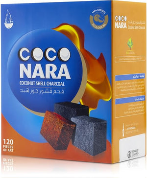 COCO NARA CHARCOAL 120PCS/BOX - 12BOX/CASE