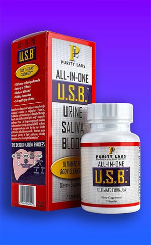 URINE SALIVA BLOOD USB DETOX CAPSULES