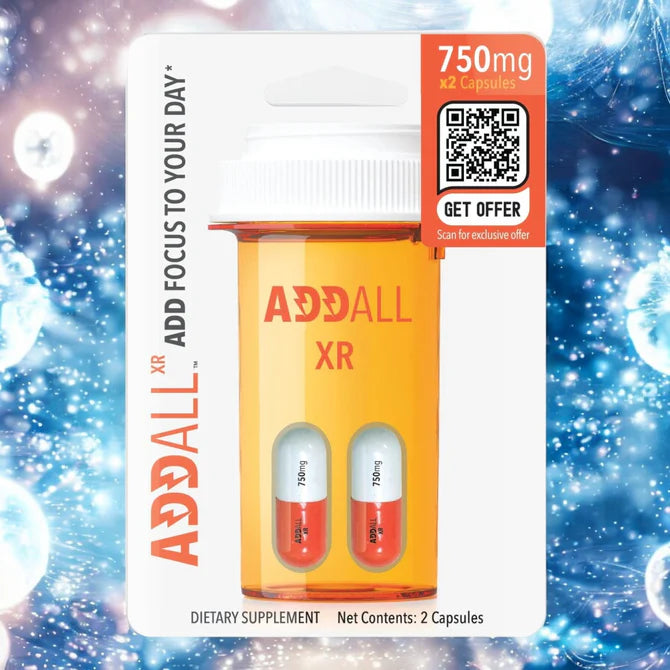 ADDALL Focus XR 750mg 2CT/PACK 12CT/BOX