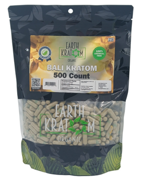 EARTH KRATOM 500 CAPSULES