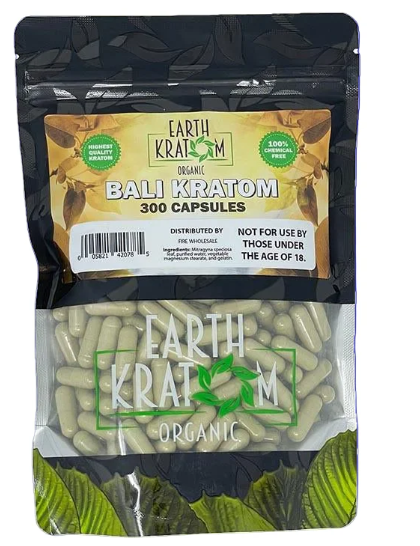 EARTH KRATOM 300 CAPSULES