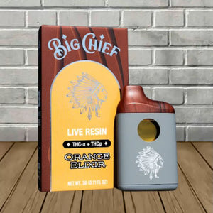 BIG CHIEF THCA/THCP 3GM DISPOSABLE - ORANGE ELIXIR