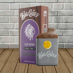 BIG CHIEF THCA/THCP 3GM DISPOSABLE - THC BOMB