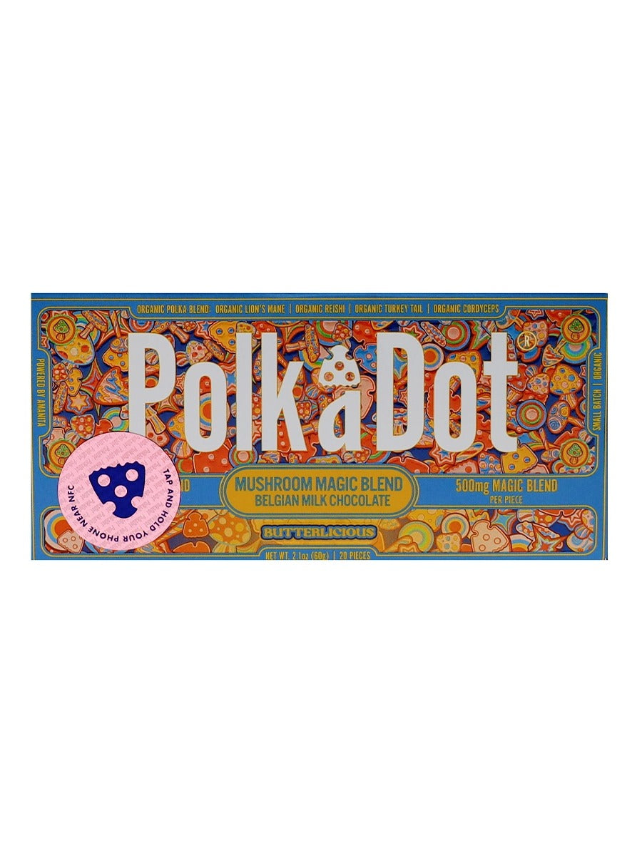 POLKADOT MUSHROOM CHOCOLATE BAR 500 MG
