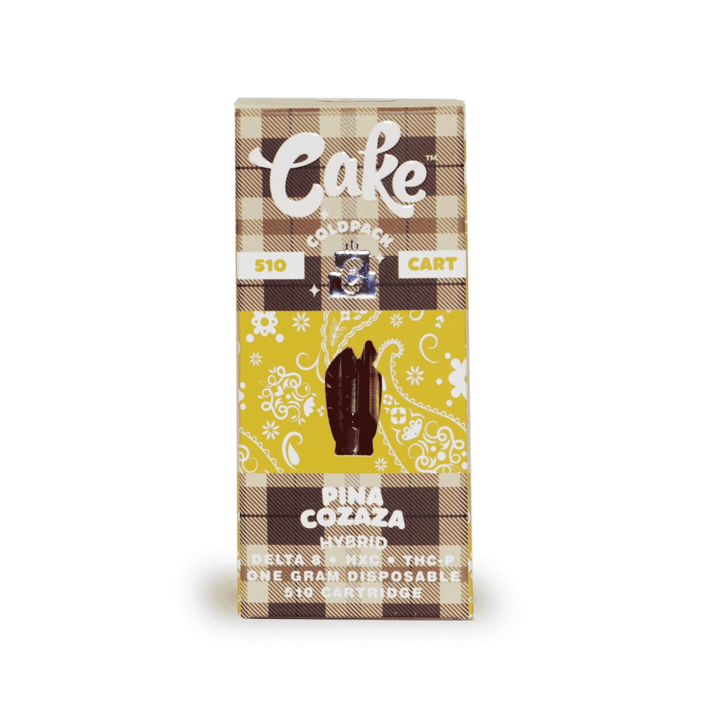 CAKE COLD PACK 510 CATRIDGE 1GM - PINA COZAZA