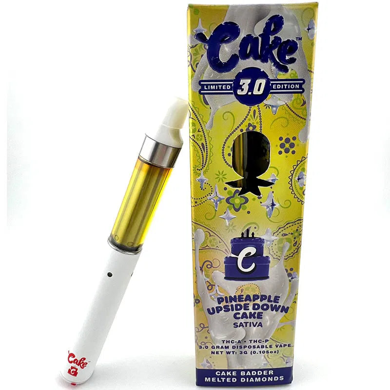 JUICE CAKE THCA/P 3GM DISPOSABLE - PINAPPLE UPSIDE DOWN CAKE
