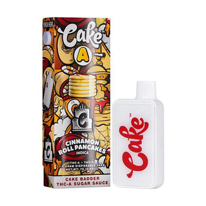 CAKE P THCA/P 7GM DISPOSABLE - CINNAMON ROLL PANCAKES