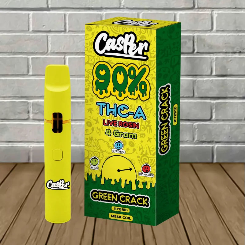 CASPER LIVE ROSIN THC-A DISPOSABLE - GREEN CRACK