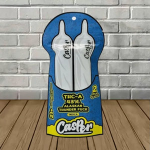 CASPER THC-P LIVE ROSIN MINI 1GM DISPOSABLE - ALASKAN THUNDER FUCK