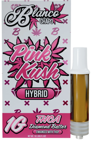 CHAPO BLANCO THC-A DIAMOND BATTER 1GM CARTRIDGE - PINK KUSH