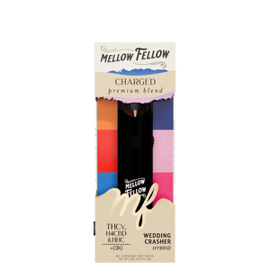 MELLOW FELLOW CHARGED BLEND HHC/D8/D10 2ML DISPOSABLE - WEDDING CRASHER