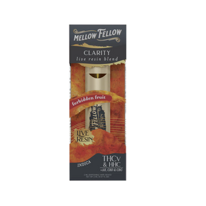 MELLOW FELLOW CLARITY BLEND THCV/HHC 2ML DISPOSABLE - FORBIDDEN FRUIT