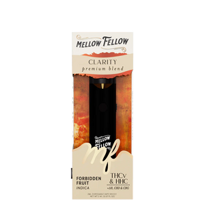 MELLOW FELLOW CLARITY BLEND D8/HHC/THCV 2ML DISPOSABLE - FORBIDDEN FRUIT