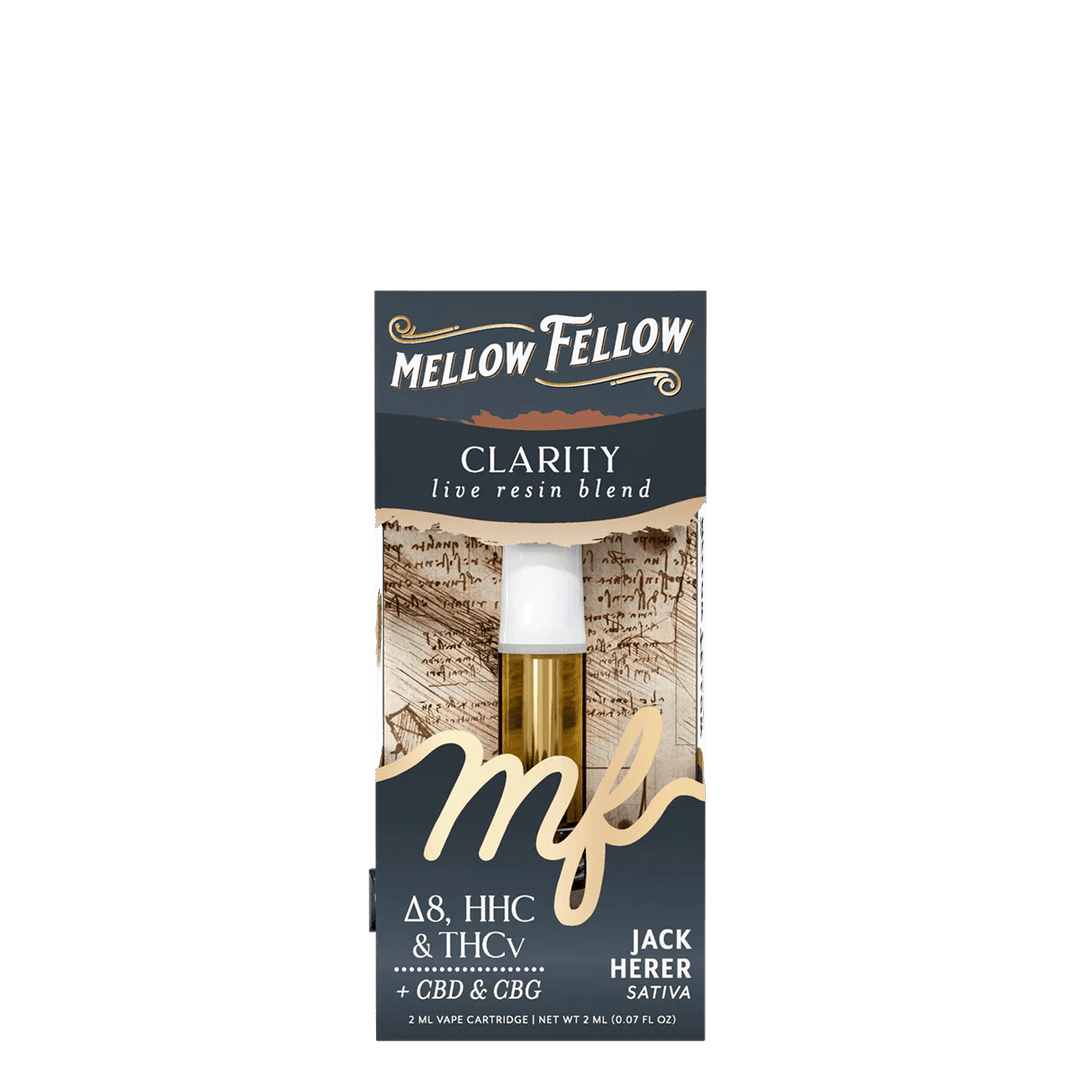 MELLOW FELLOW CLARITY BLEND THC/HHC 2ML CARTRIDGE - JACK HERER