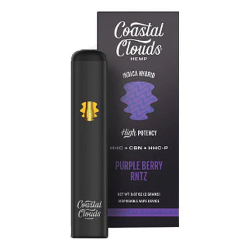 COASTAL CLOUDS HHC/CBN/HHCP 2GM DISPOSABLE - PURPLE BERRY RNTZ