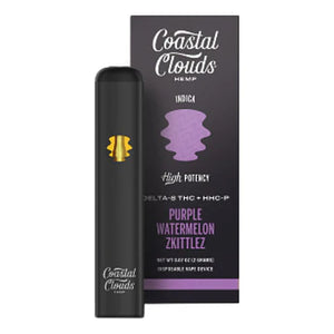 COASTAL CLOUDS D8/HHCP 2GM DISPOSABLE - PURPLE WATERMELON ZKITTLEZ