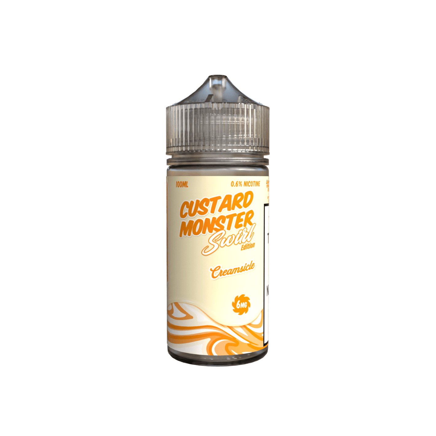 CUSTARD MONSTER SWIRL VAPE E-LIQUID 100ML -  0MG