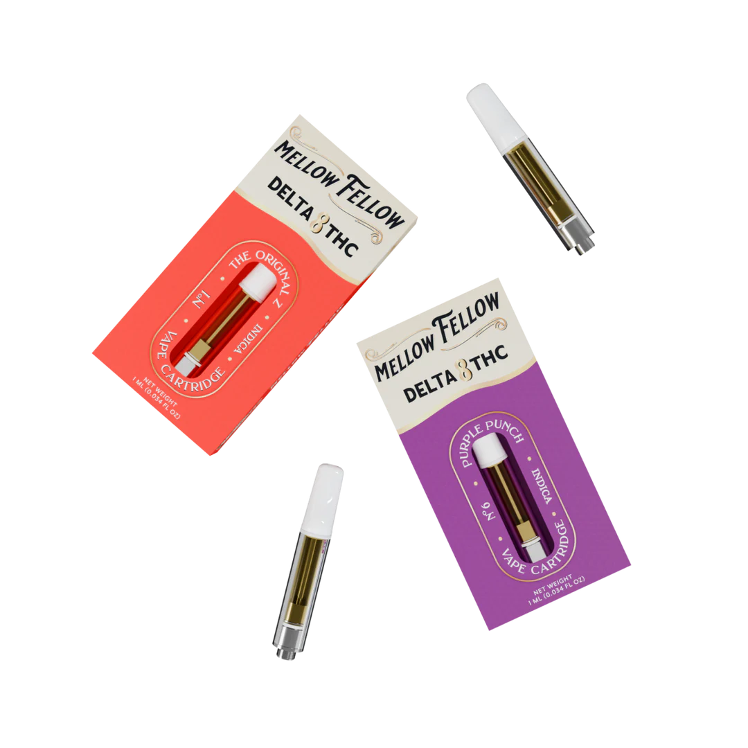 MELLOW FELLOW DELTA 8 950MG CARTRIDGE 1ML - ASSORTED FLAVORS
