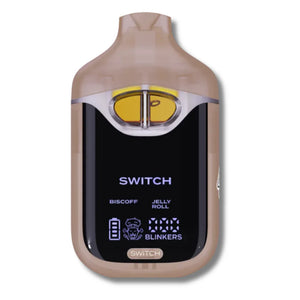 BOUTIQ SWITCH THCA LIQUID LIVE DIAMONDS 2GM DISPOSABLE - BISCOOF/JELLY ROLL