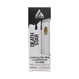 EXTRAX SPLAT PREHEAT 9-HYDROXY/THCM/LR DISPOSABLE 3.5GM - DEATH STAR