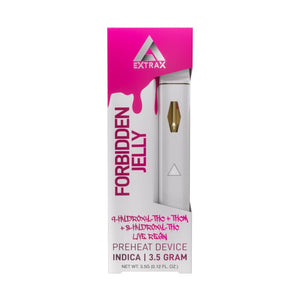 EXTRAX SPLAT PREHEAT 9-HYDROXY/THCM/LR DISPOSABLE 3.5GM - FORBIDDEN JELLY