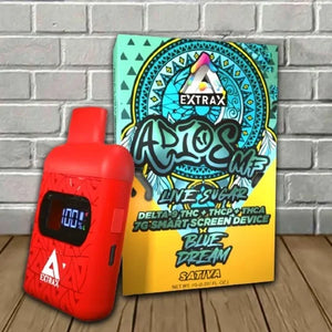EXTRAX ADIOS MF LIVE SUGAR D9+THC+THCP+THCA 7G DISPOSABLE 6PK/BK- BLUE DREAM