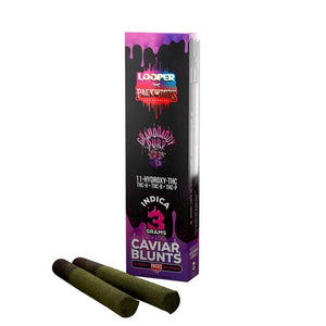 LOOPER X PACKWOODS 11HYDROXY/THC/H/B/P CAVIAR BLUNT 1.5GM/2PK
