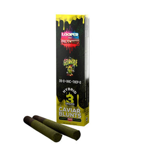 LOOPER X PACKWOODS 11HYDROXY/THC/H/B/P CAVIAR BLUNT 1.5GM/2PK