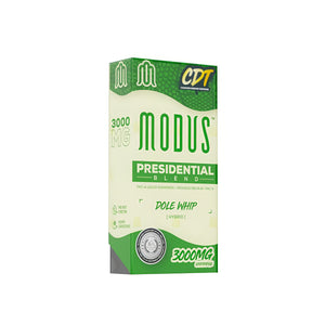 MODUS PRESIDENTIAL BLEND CDT THC-A LIQUID DIAMONDS+PEGAUS D8+THC-V 3GM CART 5CT/BX -DOLE WHIP