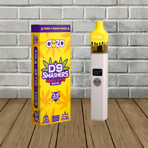 DOZO D9 SMASHERS THCA/P/D9 3.5GM DISPOSABLE - MANGO MASH