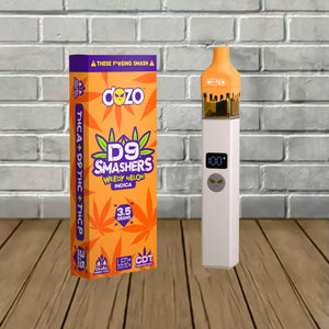 DOZO D9 SMASHERS THCA/P/D9 3.5GM DISPOSABLE - WEEDY MELON