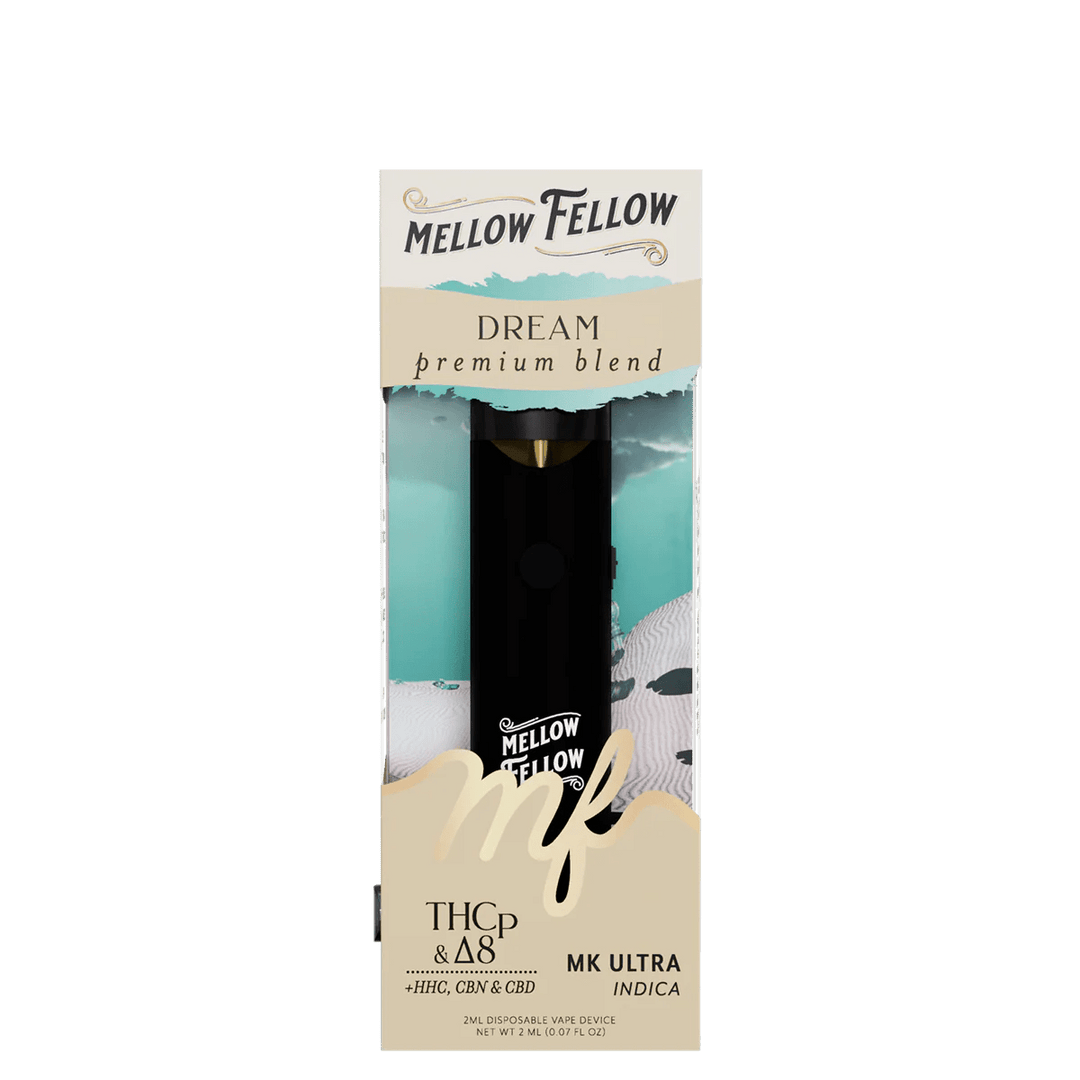 MELLOW FELLOW DREAM BLEND THCP/D82ML DISPOSABLE - MK ULTRA