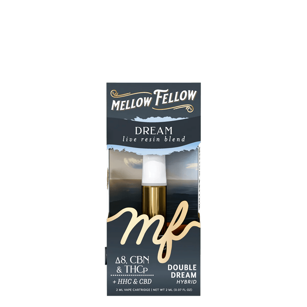 MELLOW FELLOW DREAM BLEND D8/CBN/THCP 2ML CARTRIDGE - DOUBLE DREAM
