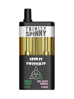 TRINITY SPINNY SWITCH IT D8/THCA/LR/TERP 6GM - DURBAN POISON/GIRL SCOUT COOKIE