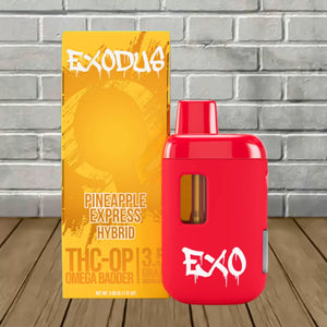 EXODUS THC+OP OMEGA BADDER 3.5GM DISPOSABLE- PINEAPPLE EXPRESS