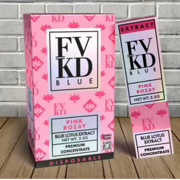 FVKD BLUE LOTUS EXTRACT 3.5GM DISPOSABLE- PINK ROZAY