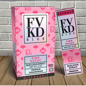 FVKD BLUE LOTUS EXTRACT 3.5GM DISPOSABLE- PINK ROZAY