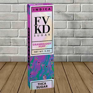 FVKD EXOTICS THCA SUGAR 3.5GM DISPOSABLE - GRANDDADDY PURP