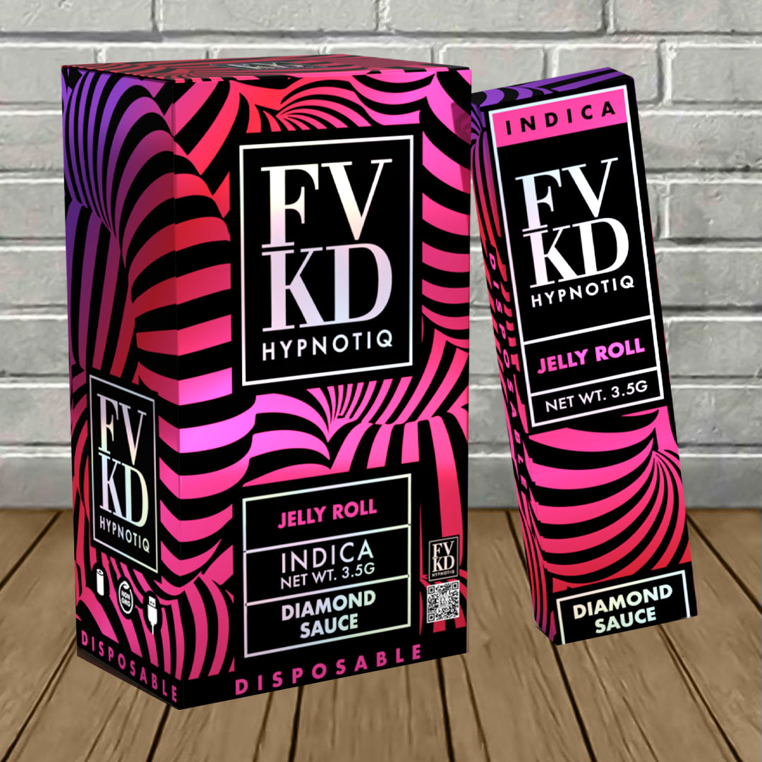 FVKD HYPNOTIC DIAMOND SAUCE 3.5GM DISPOSABLE-JELLY ROLL