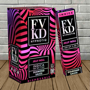 FVKD HYPNOTIC DIAMOND SAUCE 3.5GM DISPOSABLE-JELLY ROLL