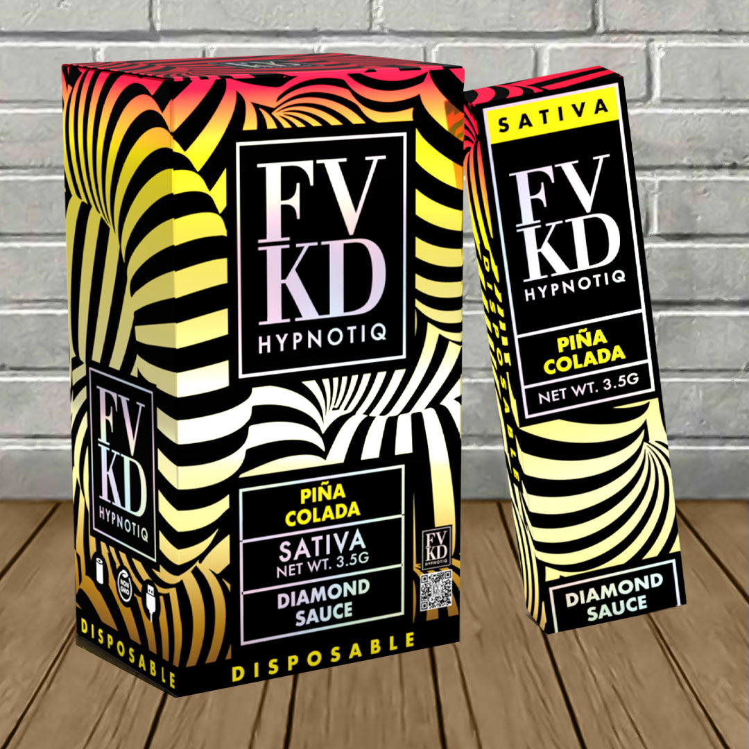 FVKD HYPNOTIC DIAMOND SAUCE 3.5GM DISPOSABLE - PINA COLADA
