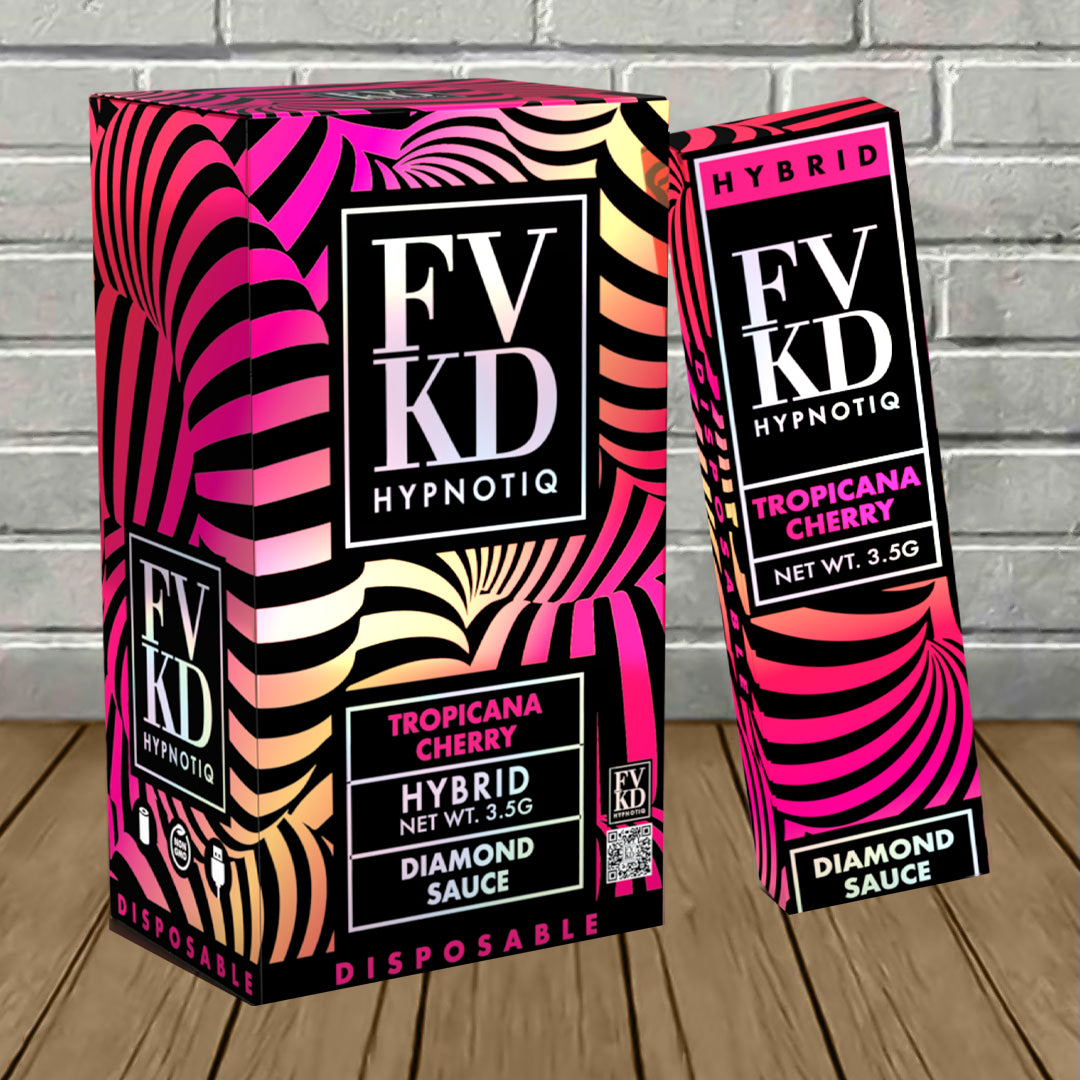 FVKD HYPNOTIC DIAMOND SAUCE 3.5GM DISPOSABLE - TROPICANA CHERRY